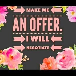 Offers welcome! 🥰❤️🥰